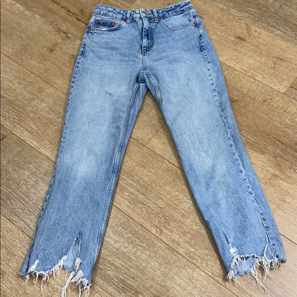 Topshop High waisted mom jean